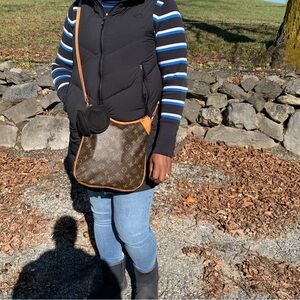 Louis Vuitton Monogram Crossbody Bag